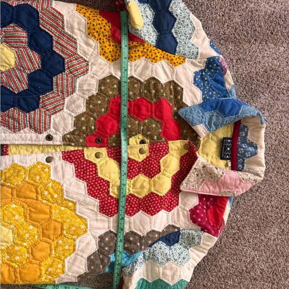 Kitty Badhands Quilt Coat! Soo adorable and eye catching coat! One of a kind! - Picture 5 of 8